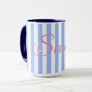 Caneca Sconset Blue Stripe Mug