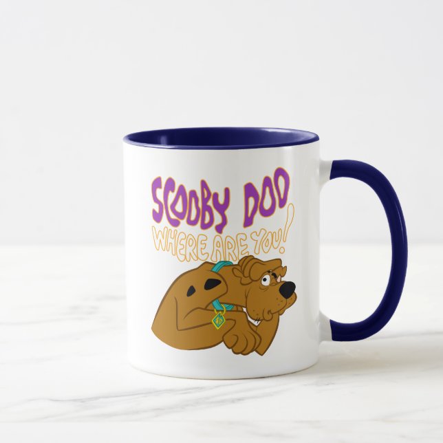 Caneca Scooby-Doo Assustado (Direita)