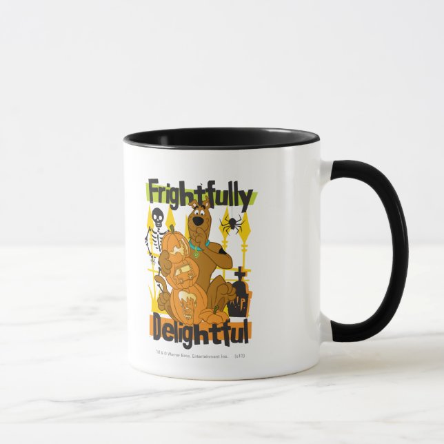 Caneca Scooby-Doo Assustadoramente Delicioso (Direita)