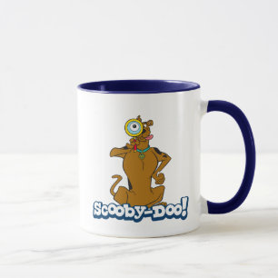 Caneca Scooby-Doo com lupa