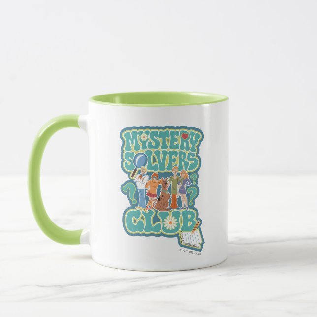 Caneca Scooby-Doo e a gangue "Mystery Solvers Club" (Esquerda)