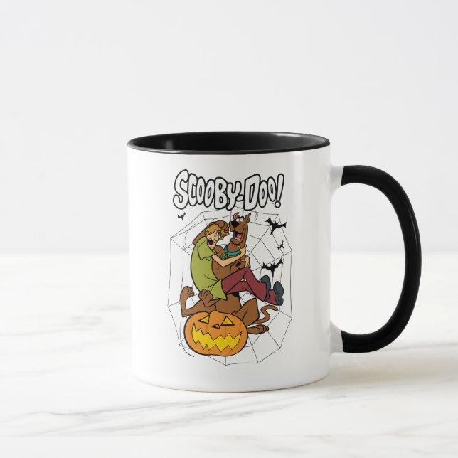 Caneca Scooby-Doo e Shaggy Halloween Fright (Direita)