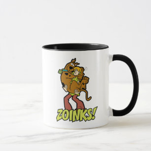 Caneca Scooby-Doo e Zoinks Shaggy!
