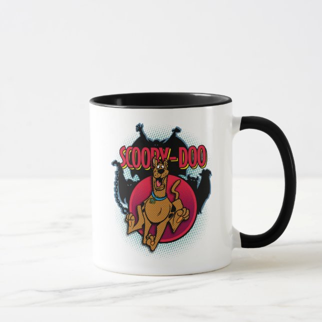 Caneca Scooby-Doo Executando a Partir do Gráfico de Fanta (Direita)