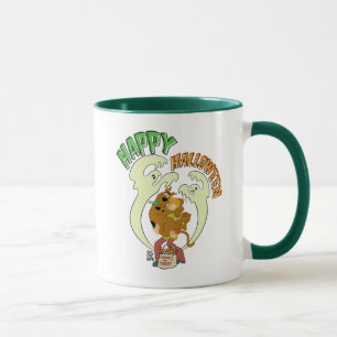 Caneca Scooby-Doo   Feliz Dia das Bruxas