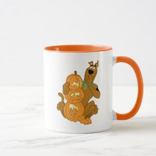 Caneca Scooby-Doo  Halloween Jack-O-Lanterna
