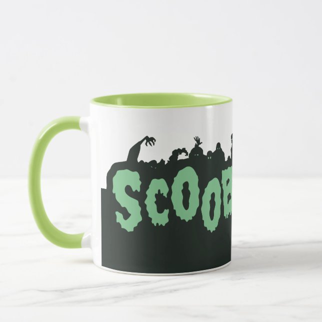 Caneca Scooby-Doo! Logotipo Silhouette Monster (Esquerda)