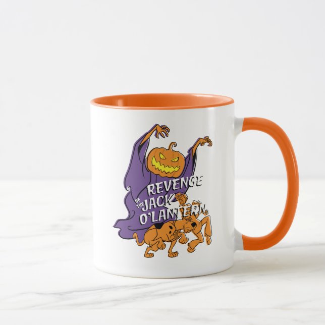 Caneca Scooby-Doo | Revolução do Jack O' Lantern (Direita)