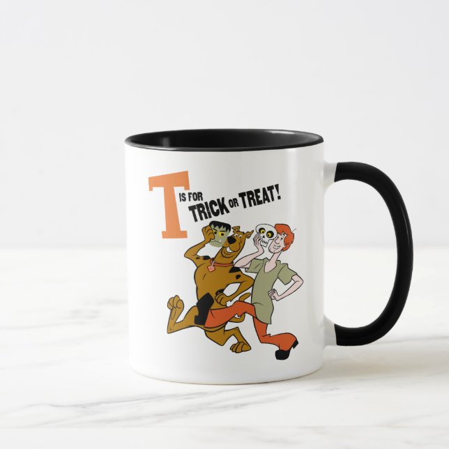 Caneca Scooby-Doo | T é para Trick ou Tratat (Direita)
