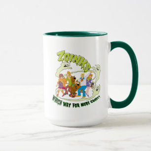 Caneca Scooby-Doo   Zoinks Which Way for More Candy?