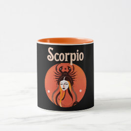 Caneca Scorpio Zodiac Astrologia Horoscópio