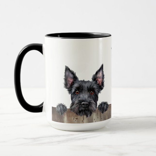 Caneca Scottish Terrier Dog Mug (Esquerda)