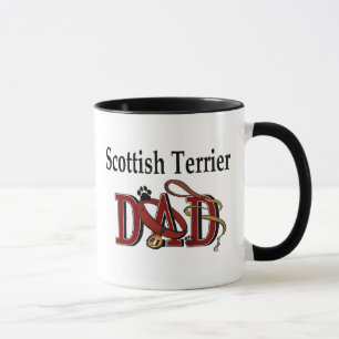 Caneca Scottish Terrier Pai Mug