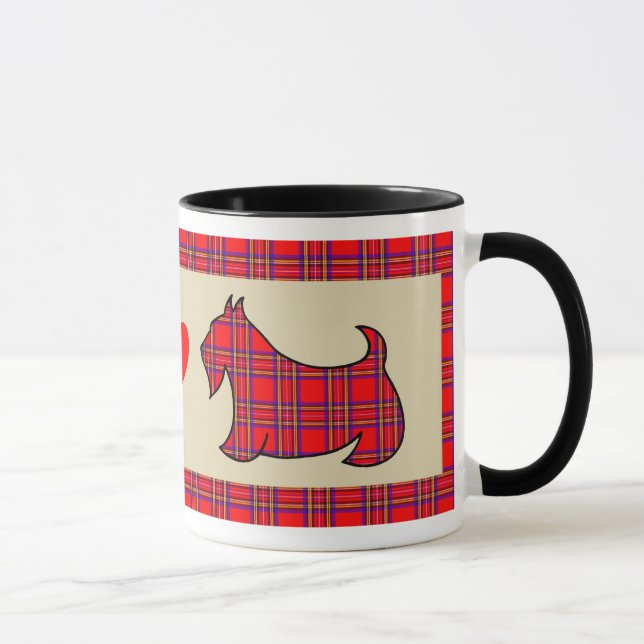 Caneca Scottish Terrier Scotty Dog Coffee Mug Gift (Direita)