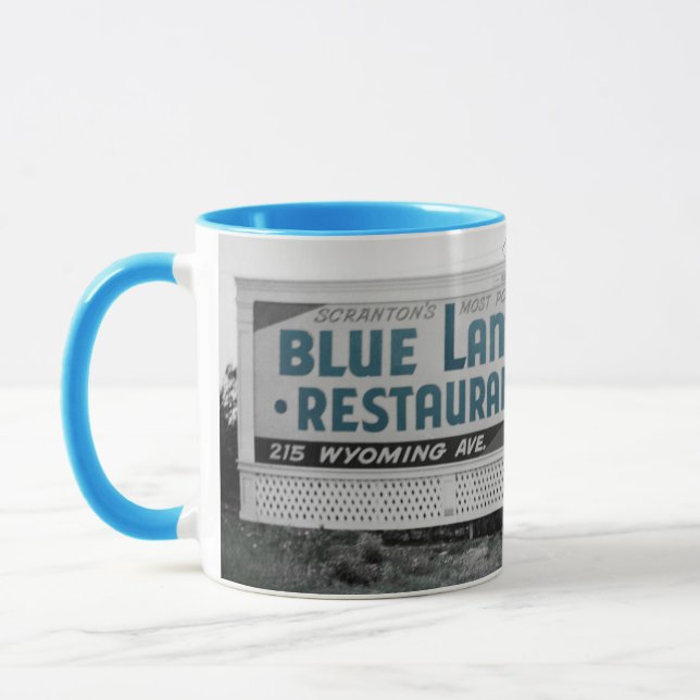 CANECA SCRANTON PENNSYLVANIA BLUE LANTERN RESTAURANTE (Esquerda)
