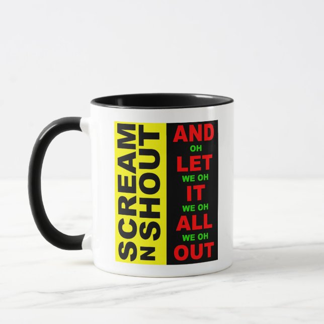 Caneca Scream N Shout (Esquerda)