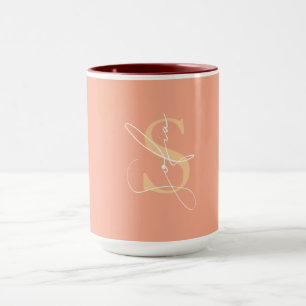 Caneca Script de Nome Personalizado Moderno