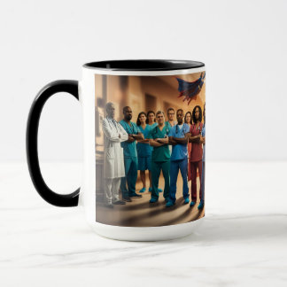 Caneca Scrubs para Super-heróis