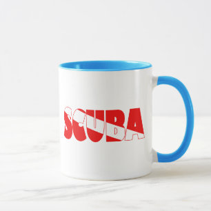 Caneca Scuba (Inglês)