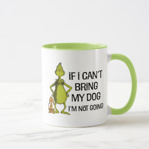 Caneca Se não posso trazer meu cachorro, não vou