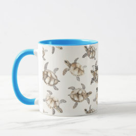 Caneca Sea Turtles Beach Happy Place