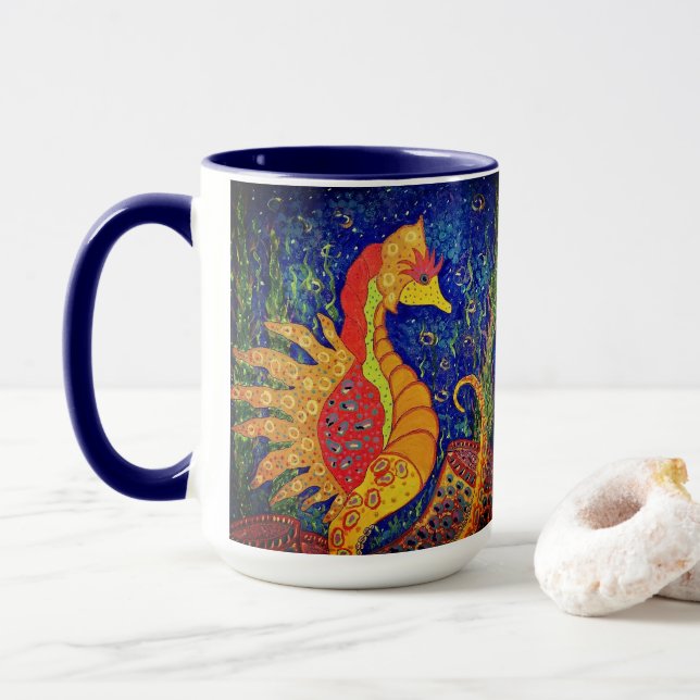 Caneca Seahorse Mug (Com Donut)