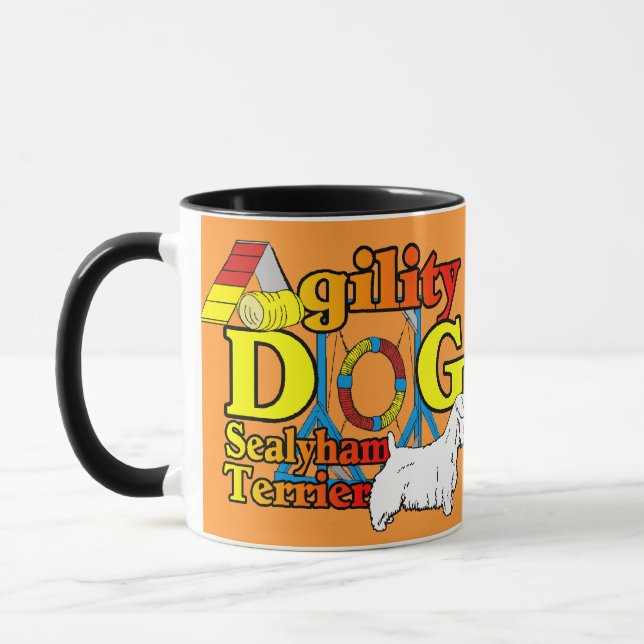 Caneca Sealyham_Terrier_Agilidade (Esquerda)