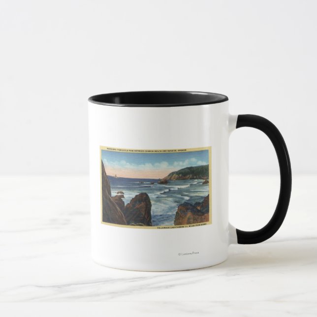 Caneca Seaside & Cannon Beach, Oregon (Direita)