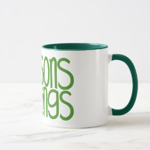 Caneca Seasons saúda Mug Verde