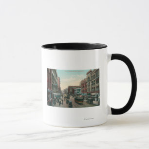 Caneca Seattle, opinião de WashingtonAerial da primeira