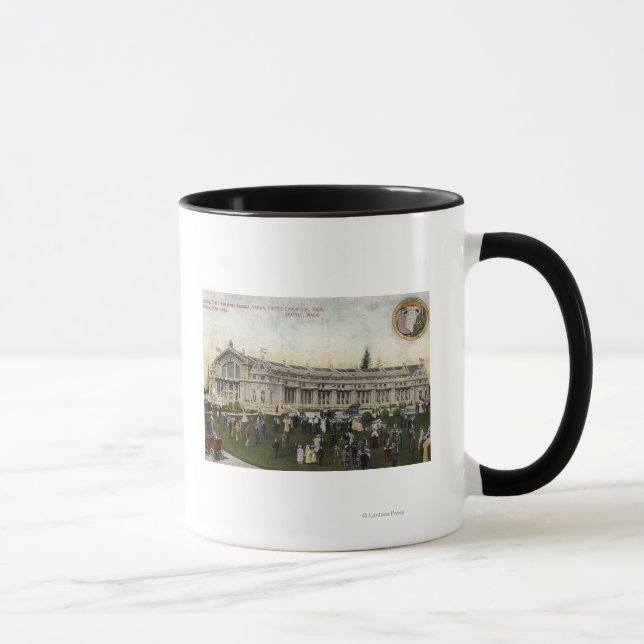 Caneca Seattle, Washington - Vista da Agricultura (Direita)