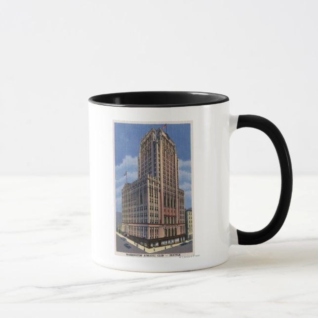 Caneca Seattle, Washington - Vista de Washington (Direita)