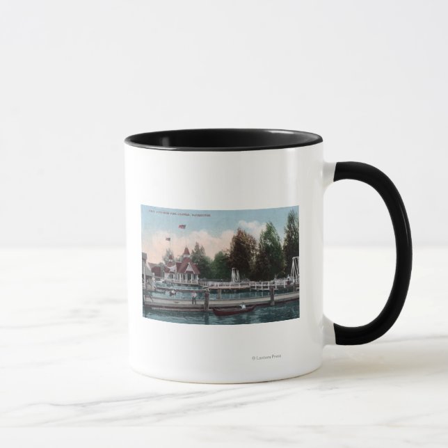 Caneca Seattle, WashingtonMadison Park Cena (Direita)