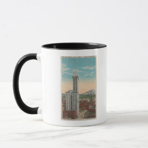 Caneca Seattle, WASmith Tower View & Mt. Rainier