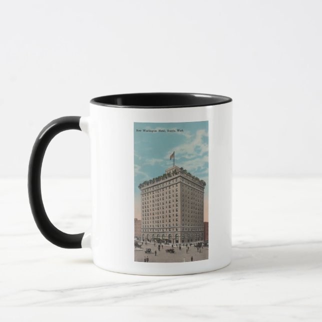 Caneca Seattle, WAView do Hotel Washington (Esquerda)