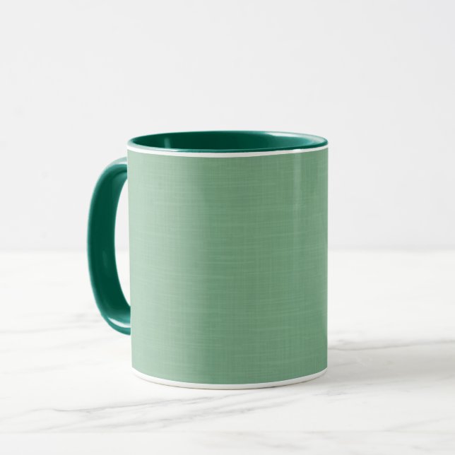 Caneca Secagem sólida verde-mint (Frente Esquerda)