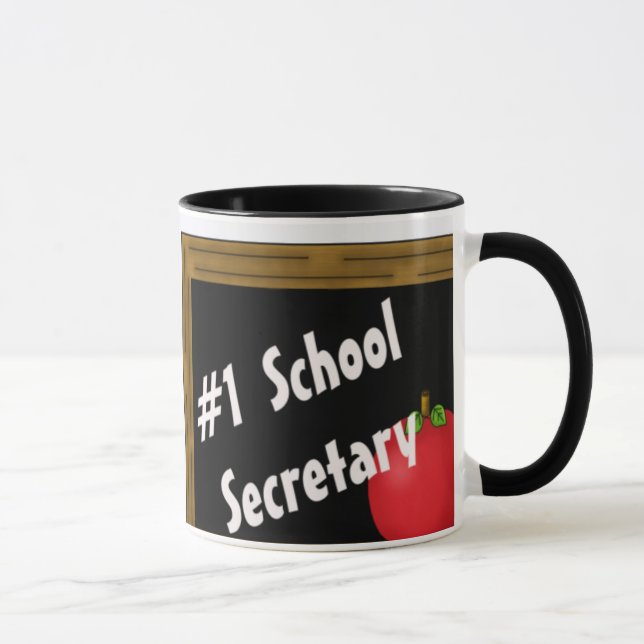 Caneca Secretário da escola #1 (Direita)