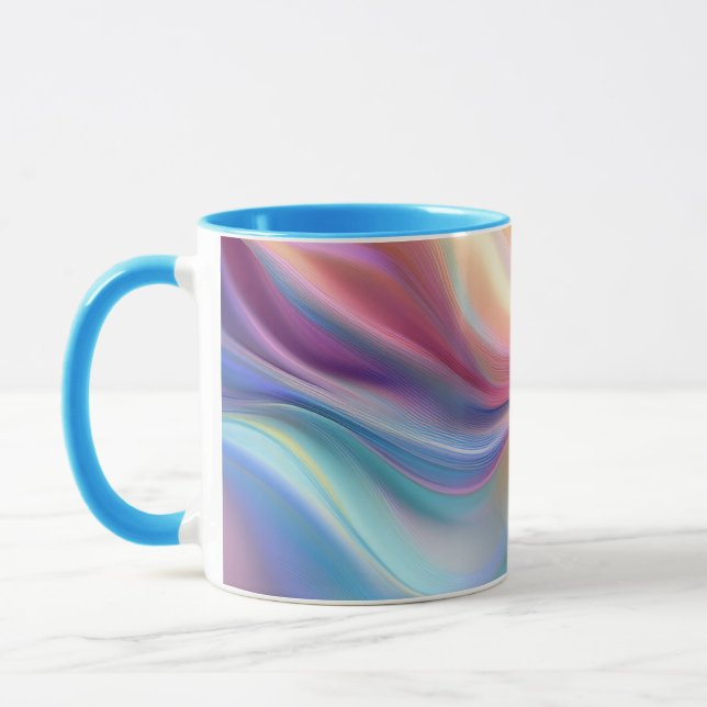 Caneca Seda Pastel Colorida (Esquerda)