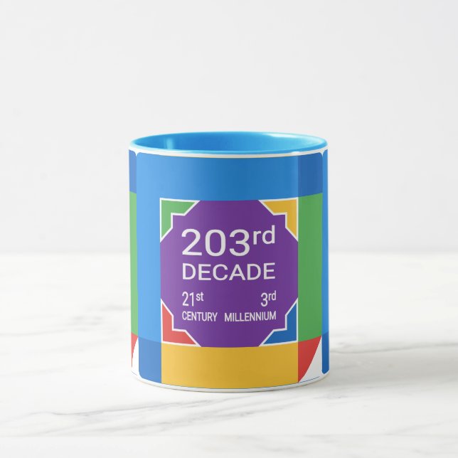 Caneca Segunda Década (Ano Novo 2021-2030) (Centro)