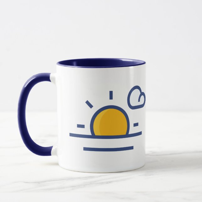 Caneca Segunda-feira de manhã - Economia Mug (Esquerda)