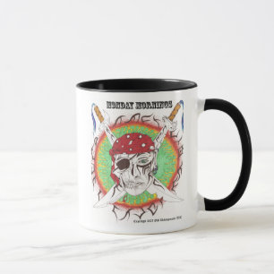 Caneca Segunda-feira de manhã pirata