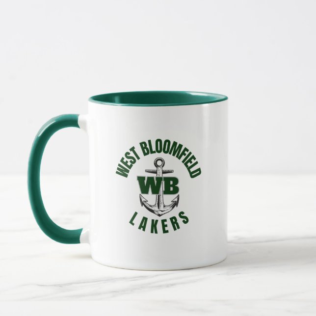 Caneca Segundo grau de West Bloomfield Mug (Esquerda)