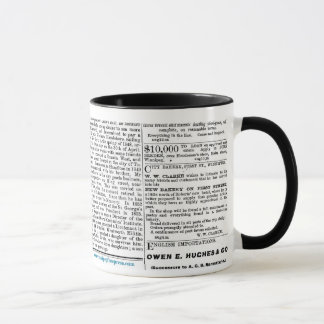 Caneca segura da imprensa livre (wraparound)
