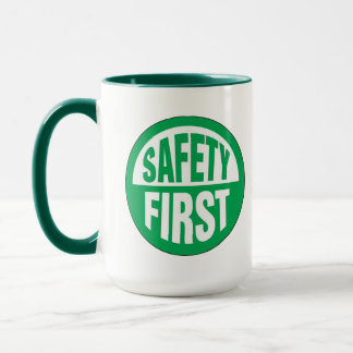 Caneca Segurança em primeiro lugar