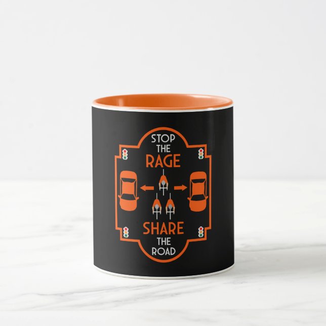 Caneca Segurança rodoviária (Centro)