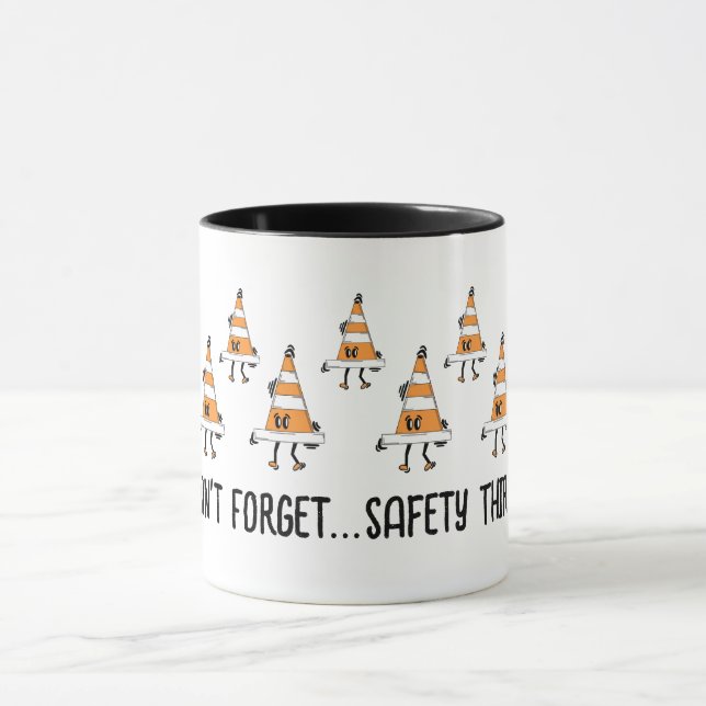 Caneca Segurança Terceiro! (Centro)