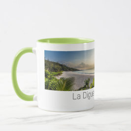 Caneca Seicheles La Digue Sunset Beach Souvenir
