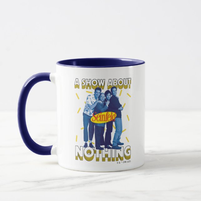 Caneca Seinfeld | A Show About Nothing (Esquerda)