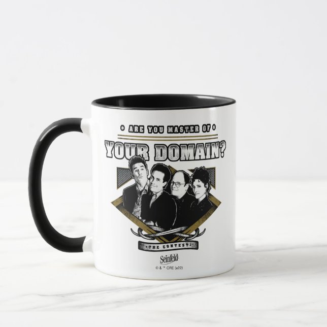 Caneca Seinfeld | Você é mestre do seu domínio? (Esquerda)