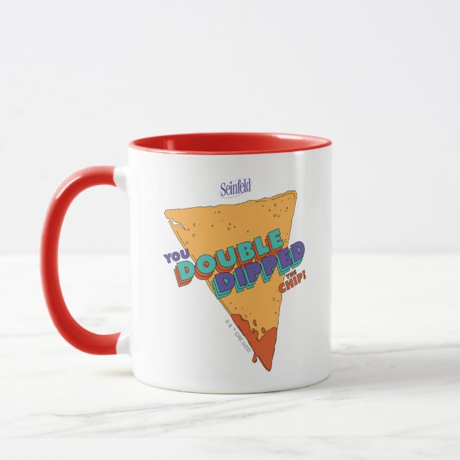 Caneca Seinfeld | You Double Dipped the Chip (Esquerda)